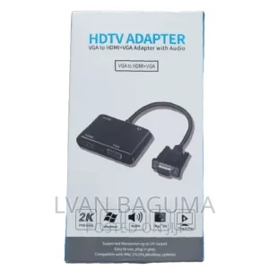 HDTV TO VGA ADAPTER WITH AUDIO