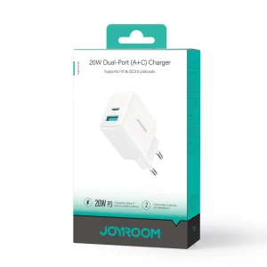 JOYROOM JR-TCF 05UK DUAL PORT CHARGER