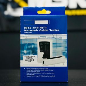RJ45 AND RJ 11 NETWORK CABLE TESTER