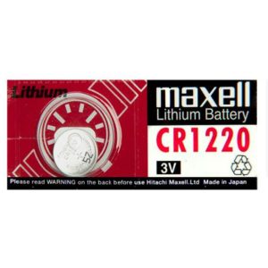 MAXELL CR1220 LITHUM BATTERY