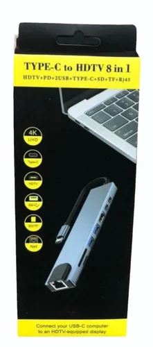 TYPE-C TO HDTV 8 IN1 ADAPTER