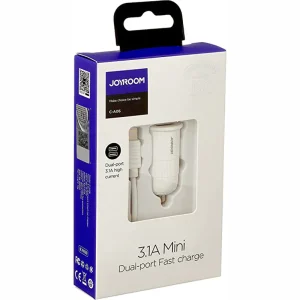 JOYROOM C-A06 3.1A MINI DUAL-PORT FAST CHARGE
