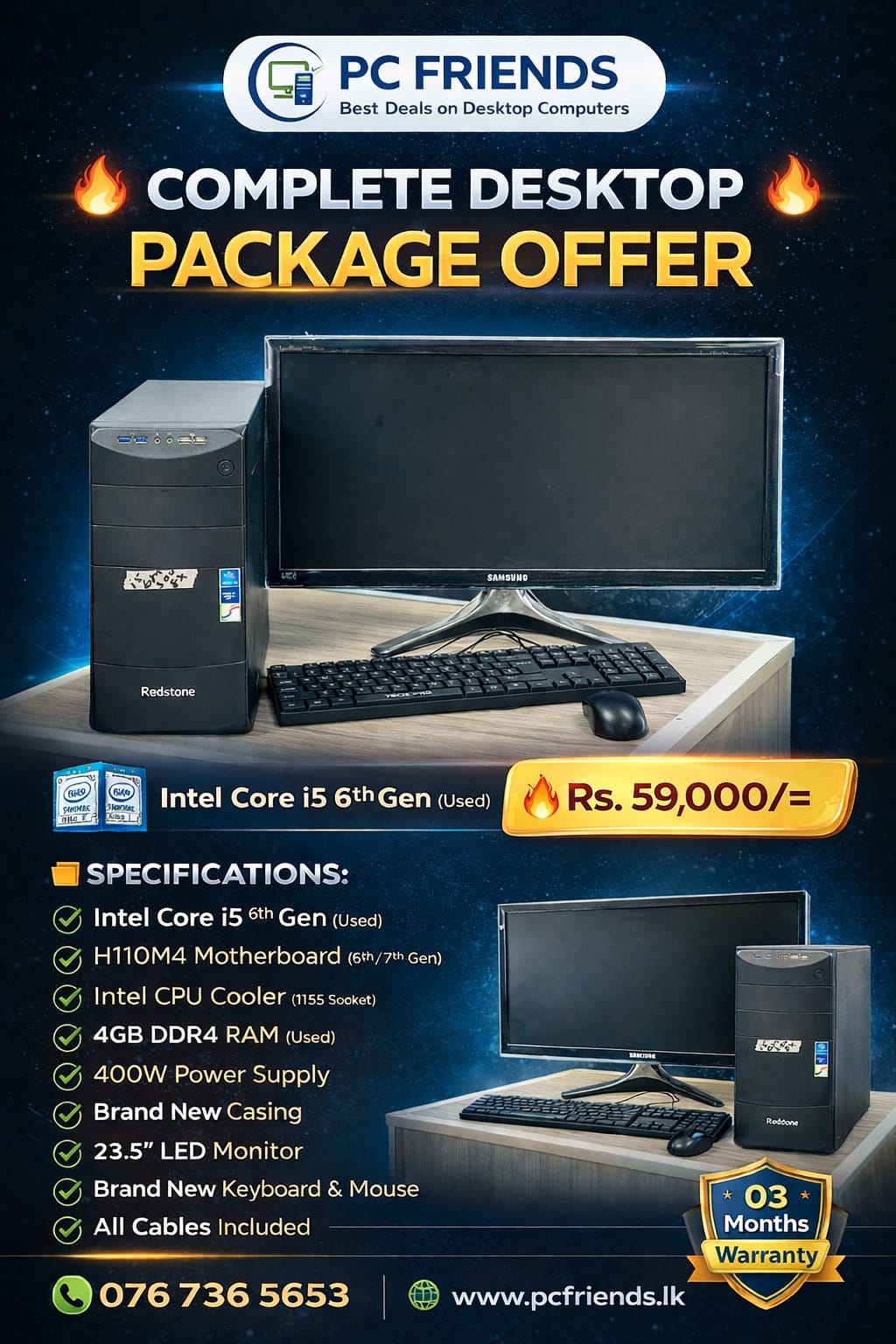 INTEL CORE I5 6TH GEN