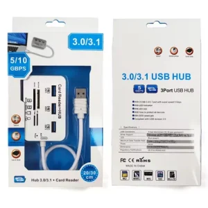 USB 3.0/3.1 HUB+CARD READER